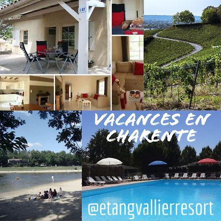Etang Vallier Resort Brossac Exteriör bild